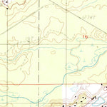 United States Geological Survey Winnfield West, LA (1984, 24000-Scale) digital map