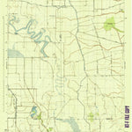 United States Geological Survey Winnie NW, TX (1945, 31680-Scale) digital map
