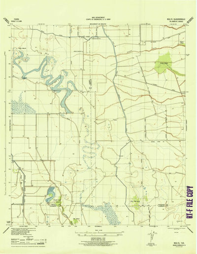 United States Geological Survey Winnie NW, TX (1945, 31680-Scale) digital map