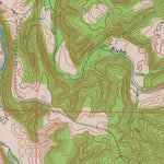 United States Geological Survey Winnipeg, MO (1954, 24000-Scale) digital map