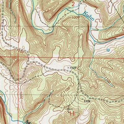 United States Geological Survey Winnipeg, MO (2004, 24000-Scale) digital map