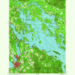 United States Geological Survey Winnipesaukee, NH (1956, 62500-Scale) digital map
