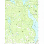 United States Geological Survey Winnisquam Lake, NH (1987, 24000-Scale) digital map
