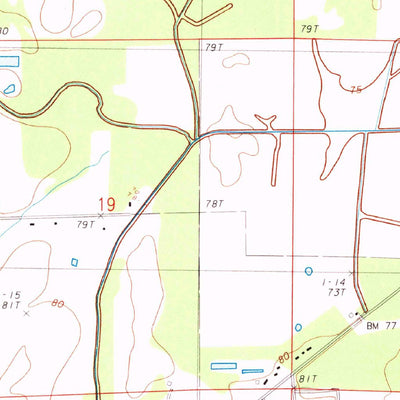 United States Geological Survey Winnsboro, LA (1983, 24000-Scale) digital map