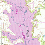 United States Geological Survey Winnsboro, TX (1960, 24000-Scale) digital map