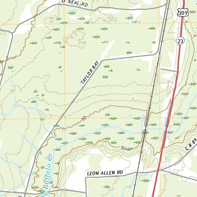 United States Geological Survey Winokur, GA (2020, 24000-Scale) digital map