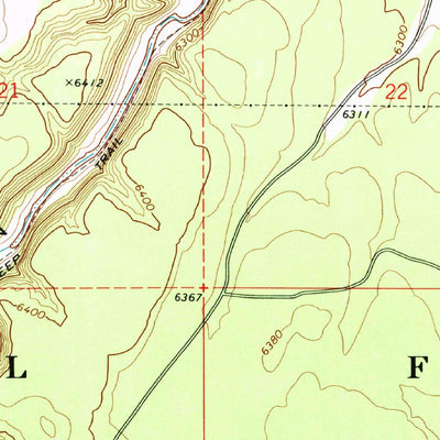 United States Geological Survey Winona, AZ (1968, 24000-Scale) digital map