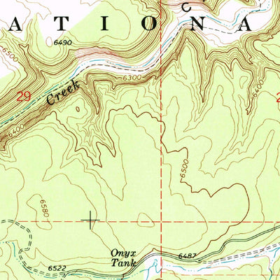 United States Geological Survey Winona, AZ (1968, 24000-Scale) digital map