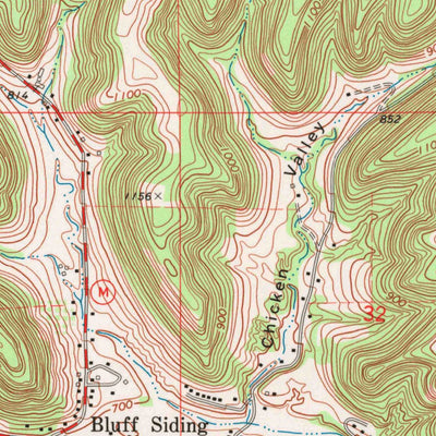 United States Geological Survey Winona East, MN-WI (1972, 24000-Scale) digital map