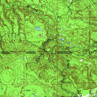 United States Geological Survey Winona, MI (1954, 62500-Scale) digital map