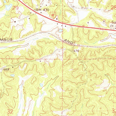 United States Geological Survey Winona, MS (1966, 24000-Scale) digital map