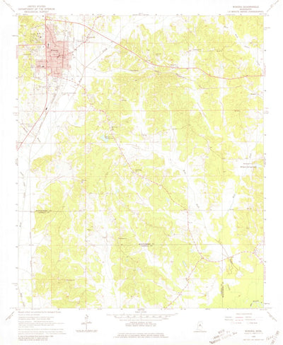 United States Geological Survey Winona, MS (1966, 24000-Scale) digital map