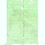 United States Geological Survey Winona North, MI (1982, 25000-Scale) digital map