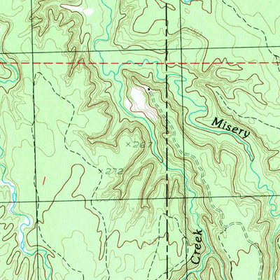 United States Geological Survey Winona North, MI (1982, 25000-Scale) digital map