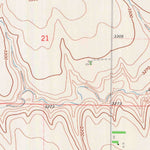 United States Geological Survey Winona NW, KS (1972, 24000-Scale) digital map