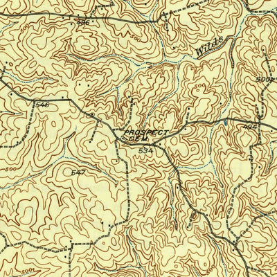 United States Geological Survey Winona, TX (1943, 62500-Scale) digital map
