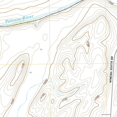 United States Geological Survey Winona, WA (2020, 24000-Scale) digital map