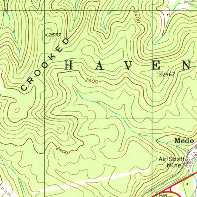 United States Geological Survey Winona, WV (2000, 24000-Scale) digital map