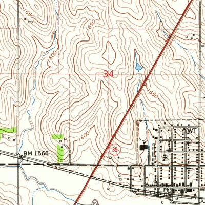 United States Geological Survey Winside, NE (1963, 24000-Scale) digital map