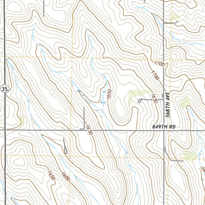 United States Geological Survey Winside, NE (2021, 24000-Scale) digital map