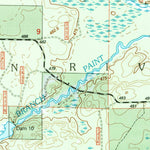 United States Geological Survey Winslow Lake, MI (1999, 24000-Scale) digital map