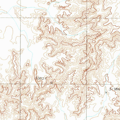 United States Geological Survey Winslow NE, AZ (1986, 24000-Scale) digital map