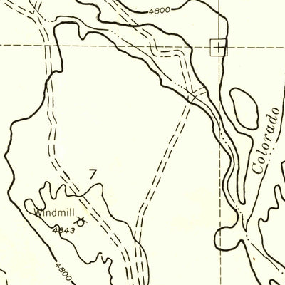 United States Geological Survey Winslow NW, AZ (1954, 24000-Scale) digital map