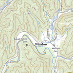 United States Geological Survey Winslow, WV (2023, 24000-Scale) digital map