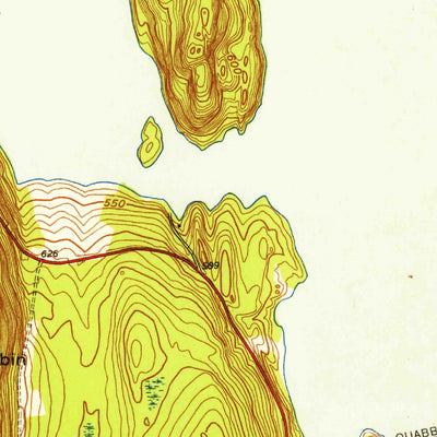 United States Geological Survey Winsor Dam, MA (1952, 31680-Scale) digital map