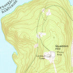 United States Geological Survey Winsor Dam, MA (1967, 24000-Scale) digital map