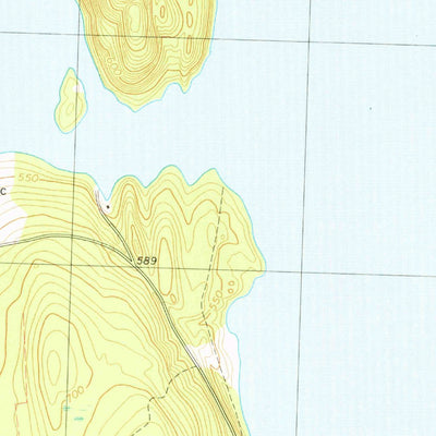 United States Geological Survey Winsor Dam, MA (1967, 25000-Scale) digital map