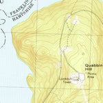 United States Geological Survey Winsor Dam, MA (1967, 25000-Scale) digital map
