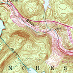 United States Geological Survey Winsted, CT (1956, 24000-Scale) digital map