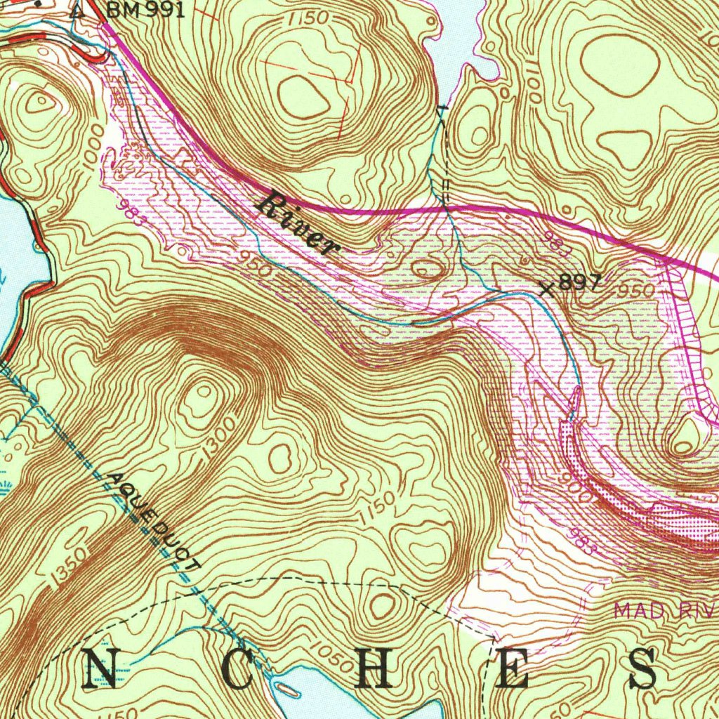 Winsted, CT (1956, 24000-Scale) Map by United States Geological Survey ...