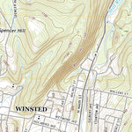 United States Geological Survey Winsted, CT (2021, 24000-Scale) digital map