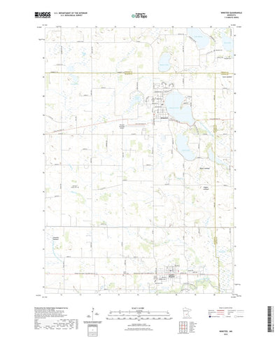 United States Geological Survey Winsted, MN (2022, 24000-Scale) digital map