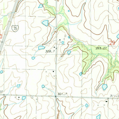 United States Geological Survey Winston, MO (1984, 24000-Scale) digital map