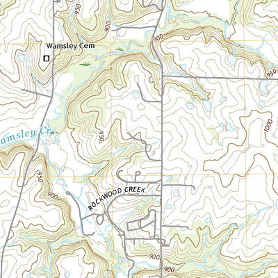 United States Geological Survey Winston, MO (2021, 24000-Scale) digital map