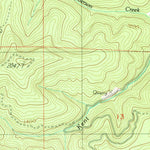 United States Geological Survey Winston, OR (1987, 24000-Scale) digital map