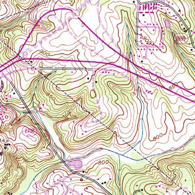 United States Geological Survey Winston-Salem East, NC (1950, 24000-Scale) digital map