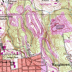 United States Geological Survey Winston-Salem East, NC (1950, 24000-Scale) digital map