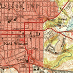 United States Geological Survey Winston-Salem East, NC (1951, 24000-Scale) digital map