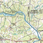 United States Geological Survey Winston-Salem, NC (1984, 100000-Scale) digital map