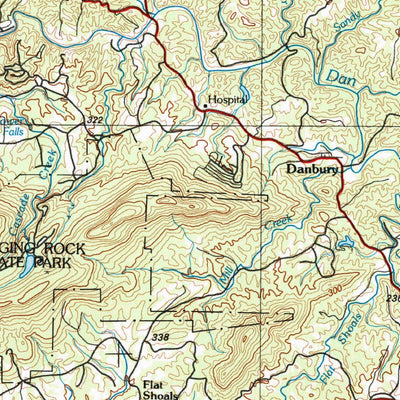 United States Geological Survey Winston-Salem, NC (1984, 100000-Scale) digital map
