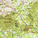 United States Geological Survey Winston-Salem, NC-VA-TN (1953, 250000-Scale) digital map