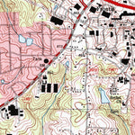 United States Geological Survey Winston-Salem West, NC (1997, 24000-Scale) digital map