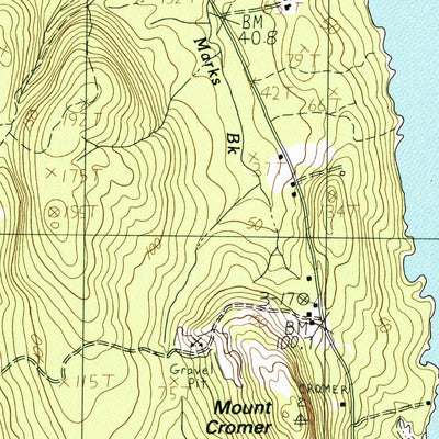 United States Geological Survey Winter Harbor, ME (1984, 24000-Scale) digital map