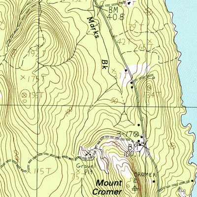 United States Geological Survey Winter Harbor, ME (1984, 24000-Scale) digital map