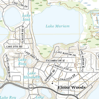 United States Geological Survey Winter Haven, FL (2021, 24000-Scale) digital map
