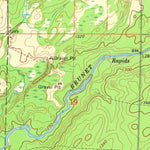United States Geological Survey Winter, WI (1972, 24000-Scale) digital map